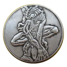 Hobo monety USA Morgan Dollar Skull Zombie szkielet srebrna kopia monety metalowe rzemiosło specjalne prezenty #0144