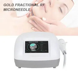 Dispositivo de mesoterapia de salão Máquina de RF 10/25/64/nano pinos Cartilha rugas de estrias Remoção Cuidado facial levantamento corporal Remoção de cicatriz de acne