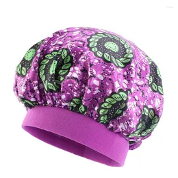 Boinas 2023 Capéu de bebê Cetim BONNET FEENIE Sono Cap Unisex Night Turbano Infantil Prind Headwear Acessórios fofos de Headwrap