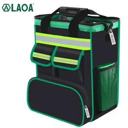 Bolsa de ferramentas Laoa Tools Bag 600D/1680D Espingar Kit de ferramentas com Faixa Reflexiva 230130