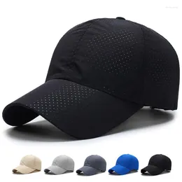 Ball Caps Mesh Breathable Black Cap Solid Color Baseball Casquette Hats Fitted Casual Gorras Hip Hop Dad For Men Women Unisex