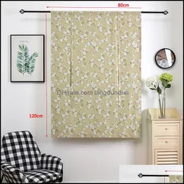 Curtain Window Blackout For Living Room Bedroom Blinds 80X120Cm Curtains Treatment Finished Drapes Dbc Drop Delivery Home Garden Tex Dhmyq