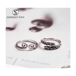 Band Rings Gold Hoop Tight Curse Ring For Women Men Sier Couple Adjustable West Qi Sun Wukong Jewelry Drop Delivery Dhqrl