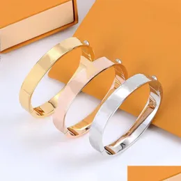 Bracelet Or Bracelet Designer Bijoux De Luxe Mode Femmes Hommes Vis En Acier Inoxydable Amitié Charme Amoureux Du Parti Bracelets Conception 29 Dhwxz