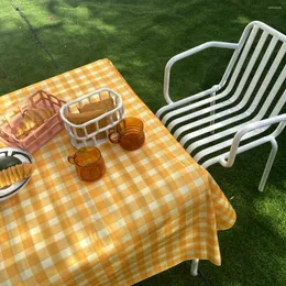 Tovaglia Idilliaca Tovaglia nordica Tappetino per la casa Soggiorno da tè Griglia da tavolo Decorazione da pranzo