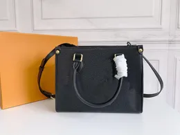Fashion designer bags designer tote Luxurys Designers Bags Handbags Women Messenger Handbag Sac Plat Embossing Onthego Small Tote Shoulder Crossbody Bag