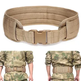 Waist Support Military Belt Tactical Padded Wide Army Training Wargame CS Gear Universal Hunting Molle Girdle Equipment