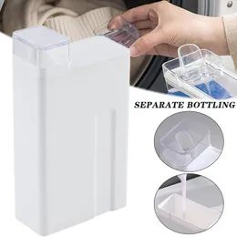 Storage Boxes 2023 Laundry Detergent Dispenser Bottles With Measuring Lid Liquid Easy To Use Fabric Softener Container Bottling