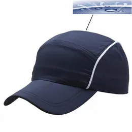 Ball Caps Ultra-Thin Rapid Drying Outdoor Breathable Striped Polyester Unisex Baseball Cap Cozy Snapback Sun Protection Drive Hat Q160