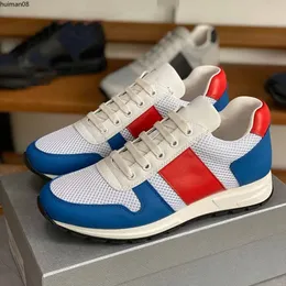 2023 Moda Masculina Sapatos Casuais America's Cup progettista Couro envernizado e Nylon lusso Tênis sapato masculino hm8kkk00000001