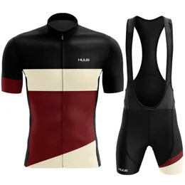 セット2022 Huub Cycling Jersey Set Pro Men Team Clothing S Ciclismo Maillot Summer Sleeve Suit Hombre Bike Shirts Bib Short Z230130