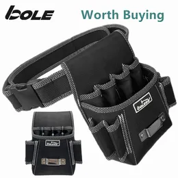 Verktygsväska Bole Electrician midja Tool Bag Belt Tool Pouch Utility Kits Holder With Pockets 230130