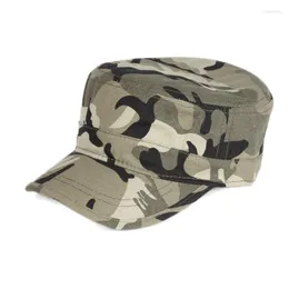 Kulkapslar grossist camo militära lappar platt topp armé sport baseball hattar trucker hatt