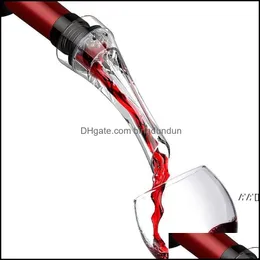 Narzędzia barowe kreatywne olecranon wina do domu czerwone wina aerat mini magiczny filtr akrylowy Dekanter PAF13101 DROP GARDEN KI OTTMJ
