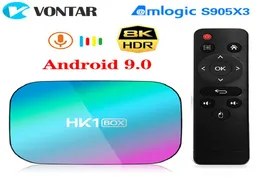 HK1 Box Android 90 TV Box Amlogic S905X3 Quad Core 4GB 128GB Dual WiFi 4K 1000M Streaming Smart TV Box Media Player3453723