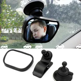 Car Mirrors Adjustable Baby Car Mirror Abs Acrylic Car Back Seat Safety View Rear Ward Car Interior Baby Kids Monitor x0801