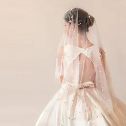 Свадебная завеса Nzuk Wedding Veil жемчужина без расчески