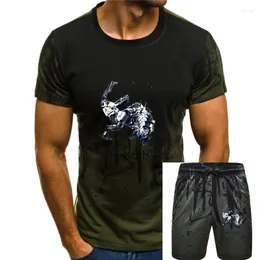 Men's T-skjortor Mens Casual Fashion T-shirt runda nacke coola mans för män spel horisont noll gryning tryck