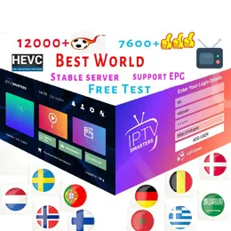 HD M3U Receptores World ABONNEMENT Premium estável 12 Mois Espagne Avec 4K Hevc VOD Films Pour Xtream Código XXX Smart TV SMARTERS PR IOS PC