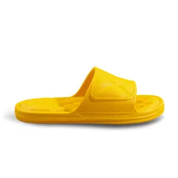 outdoor mens slides slippers EVA light weight sandals for women navy blue dark grey fog black resin yellow beach men womens sandals shoes