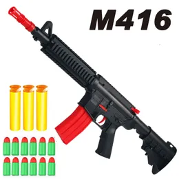 M16 Soft Rubber Bullet Gun Toy Rifle For Kids Boys Adults CS Fighting Outdoor Game