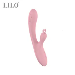 Dildos/Dongs flexible dildo relaxing stimulation 10 level vibration mode USB rechargeable life waterproof Skin-like vibrator LILO 230801