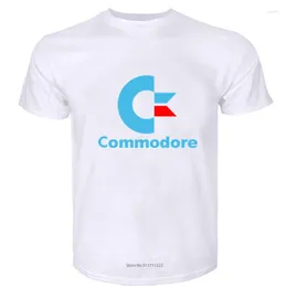 Herr t-skjortor herrar kort ärmskjorta Commodore 64 Inspirerad retro gaming videospel dator datorberäkning mode tee-shirt