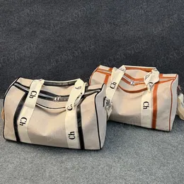 CH Luxury Duffle Bag для мужчин Женщины большие мощности Canvas Totes на открытые спортивные спортивные сумки