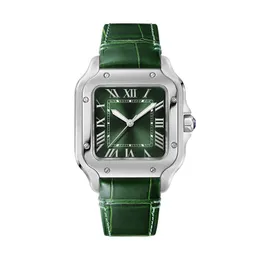 Uhr Mode Paar Uhren Herren 39,8 MM Damen 35,1 MM Importierte Quarzuhren Wasserdichtes Design Damenuhr, geeignet für Dating und Geschenke, RLX-Business-Uhr