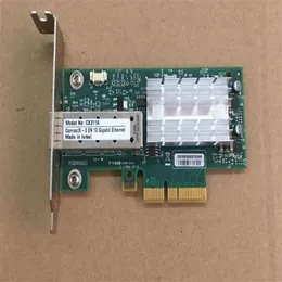 Mellanox ConnectX-3 PCIE X4 NIC 10 GIGABIT 10GBE SFPシングルポートサーバーAdapter2038