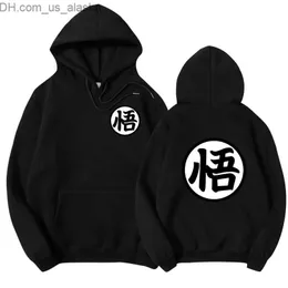 Men's Hoodies Sweatshirts Newest Japanese Anime Hoodie Cosplay Saiyan Son Harajuku Goku Pocket Hooded Sweatshirts Hoodies Men/women 952