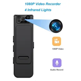 Spor Aksiyon Video Kameralar Digtal Vücut Mini Kamera Ses Kaydedici HD 1080P Konferans Açık Döngü Kayıt Manyetik Backclip Bisiklet 230731