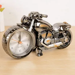 Desk Table Clocks Digital Alarm Clock Time Keeper Timepiece Motorcycle Design Needle Projection Quartz Wake Up Projector 230731