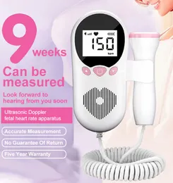 Andra hälsoskönhetsartiklar Fetal Monitor 30MHz Doppler Gravid uppgraderingssond för Baby Heart Rison Monitor 230801