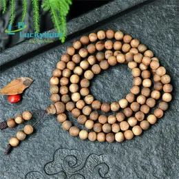 Strand Wholesale 10pcs Natural Sour Branch Sandalwood Vietnam Fragrant-Wood Beaded Bracelet 108 Prayer Mala Festival Gift