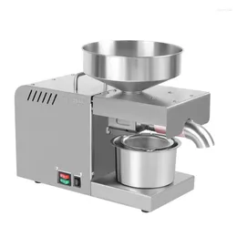 Oil Press Machine Commercial Home Extractor Expeller Sunflower Seeds Almonds Stainless Steel Temperature Control