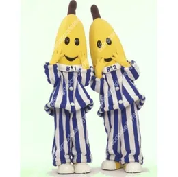 Dorosły Characte Cute Banana Mascot Costume Halloween świąteczny sukienka Pełne ciało Props Kostium maskotki