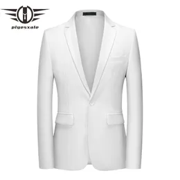 Męskie garnitury Blazers wiosna lat letni MENS Casual Blazers 5xl 6xl Duży wielkość wielokolorowy jeden przycisk żółtą białą płaszczową kurtkę Slim Fit Q1518 230731