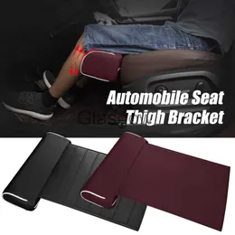 Car Seats Universal Wearresistant PU Leather Car Seat Extended Seat Cushion Comfortable Leg Thigh Support Pillows Foot Rest Extension Pad x0801