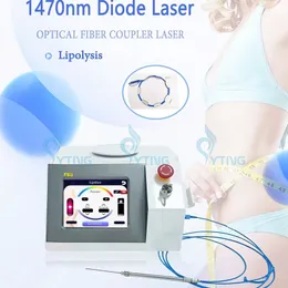 980nm+1470Nm Diyot Lazer Lipoliz Liposuction Kan Örümcek Damarları Çıkarma Yağ Makinesi Azaltın