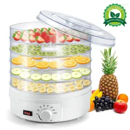 Home Food Dehydrator For Vegetables Fruit Electric Dryer Machine 220V Kitchen Convenient Multifunction Drying
