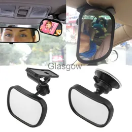 Espelhos de carro ajustáveis para bebê Espelho de carro traseiro Assento de segurança com vista para a parte traseira do carro Voltado para o interior do carro Bebê Crianças Monitor Espelho de assentos de segurança reverso x0801 x0802