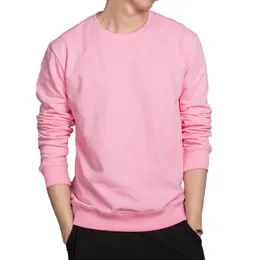 Men's Hoodies Sweatshirts BGtomato Mens loose Pink Red Grey White Candy Color breathable Cotton casual Outwear soft Clothes 230731