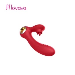 バイブレーターMovava Clitoral Libking Vibrator Clitoris Woman Clit Massage Gスポット刺激装置ディルド膣振動マスターベーターセックスおもちゃ230801