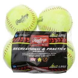 Tennis Balls Recreational Fastpitch Softballs 11 inch 4 Count 230731