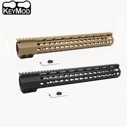 15-calowy Wysokowy Profil Handguard dla AR10 (.308) Zacisk Rodzaj Keymod Glot