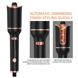 Curling Irons Hair Curler Automatic Curling Iron Hair Wand Hair Curlers Machine Portable Hair Curling Irons Ceramic Curly Tools Iron for Women 230731SSDX