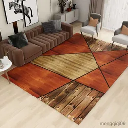 Carpets Geometric Carpet for Living Room Anti-slip Pattern Print Indoor Area Rugs Home Floor Mat Sofa Carpets Tapis Salon Tapete Peludo R230801