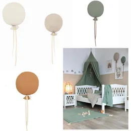 Andenken Ballon Wandbehang Ornamente Baumwolle Kinderkissen Nordischer Stil Kinderzimmer Dekoration geborenes Baby Pografie Requisiten 230801