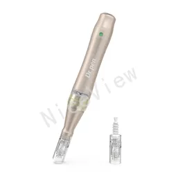 Dermapen Derma Pen Microneedle Roller Dr. Pen Auto Micro Needle Rimozione della cicatrice Cura della pelle serraggio Ricaricabile